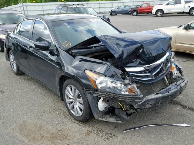 1HGCP2F82BA059034 - 2011 HONDA ACCORD EXL BLACK photo 1