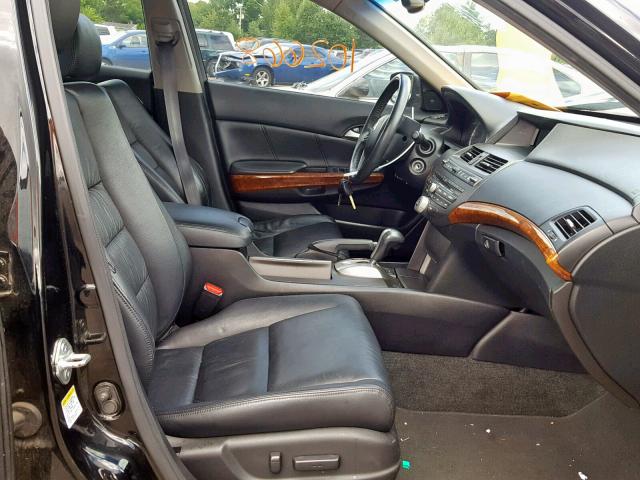 1HGCP2F82BA059034 - 2011 HONDA ACCORD EXL BLACK photo 5