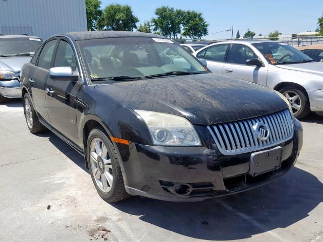 1MEHM42W88G623125 - 2008 MERCURY SABLE PREM BLACK photo 1