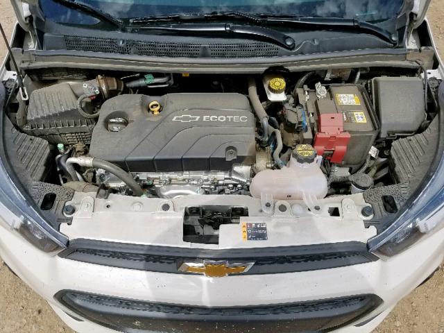 KL8CB6SA0JC468156 - 2018 CHEVROLET SPARK LS CREAM photo 7