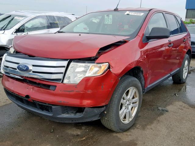 2FMDK36C27BB53935 - 2007 FORD EDGE SE RED photo 2