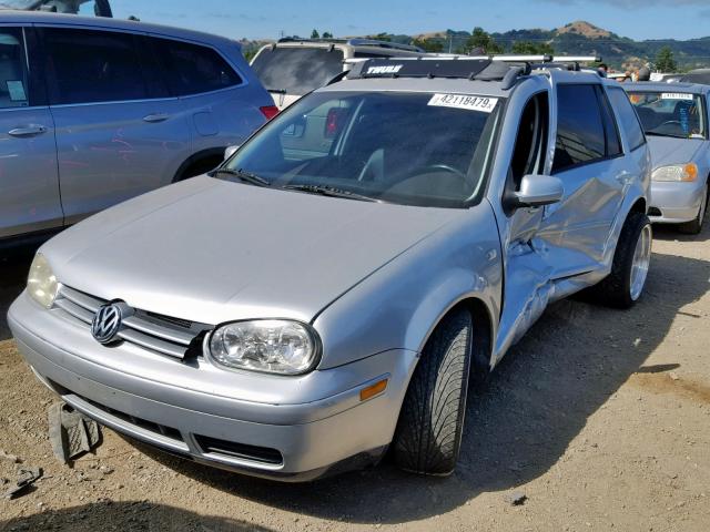 WVWSL61J25W070551 - 2005 VOLKSWAGEN JETTA GLS SILVER photo 2