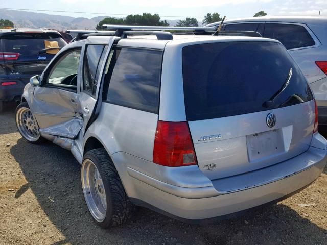 WVWSL61J25W070551 - 2005 VOLKSWAGEN JETTA GLS SILVER photo 3