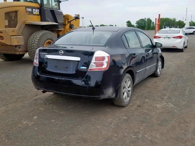 3N1AB6AP3AL726777 - 2010 NISSAN SENTRA 2.0 BLACK photo 4