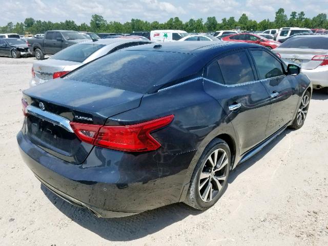 1N4AA6AP1GC417643 - 2016 NISSAN MAXIMA 3.5 BLACK photo 4