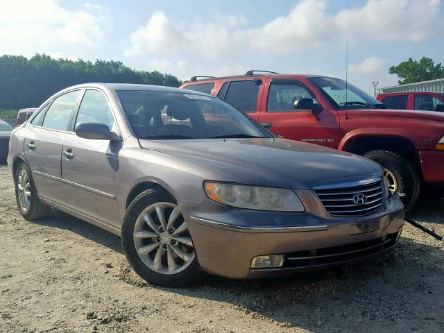 KMHFC46F96A116008 - 2006 HYUNDAI AZERA SE GRAY photo 1