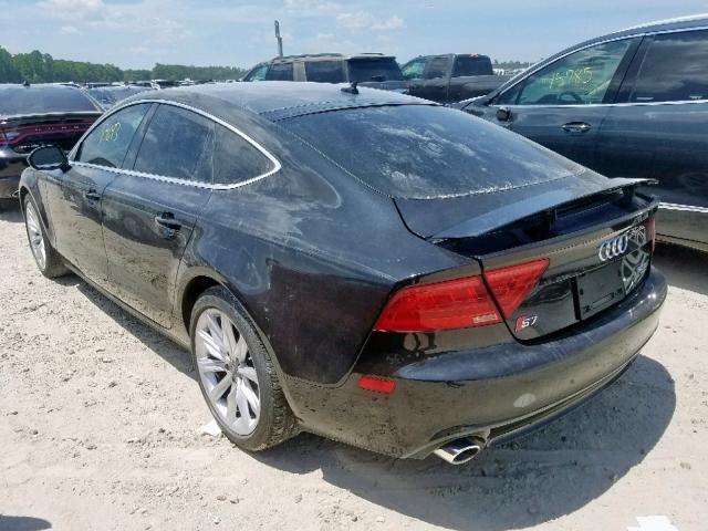 WAUSGAFC0CN020135 - 2012 AUDI A7 PRESTIG BLACK photo 3