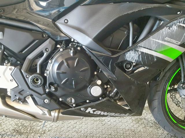 JKAEXEJ1XKDA03552 - 2019 KAWASAKI EX650 J შავი ფოტო 7