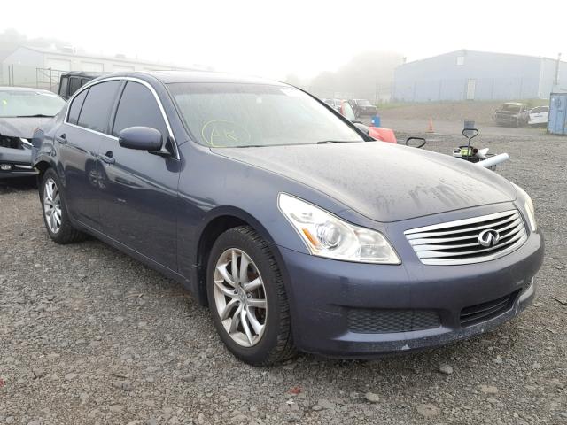 JNKBV61F38M254045 - 2008 INFINITI G35 GRAY photo 1