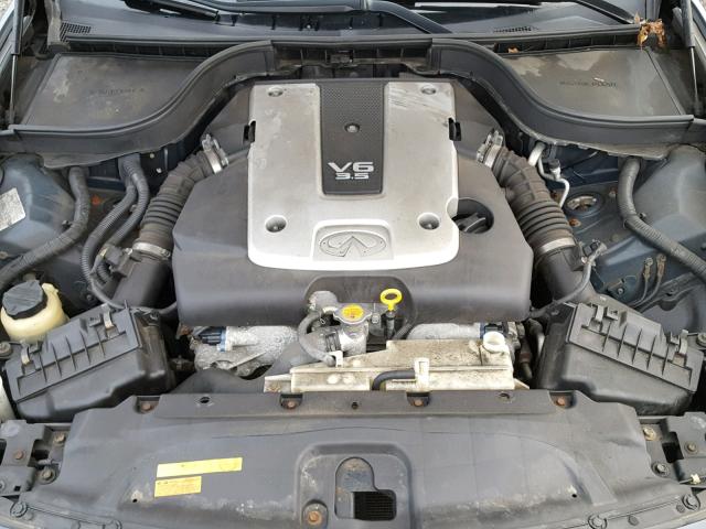 JNKBV61F38M254045 - 2008 INFINITI G35 GRAY photo 7