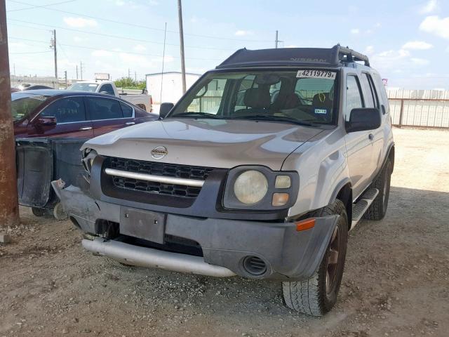 5N1ED28T14C645776 - 2004 NISSAN XTERRA XE SILVER photo 2