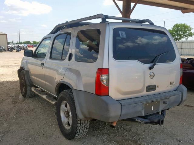 5N1ED28T14C645776 - 2004 NISSAN XTERRA XE SILVER photo 3