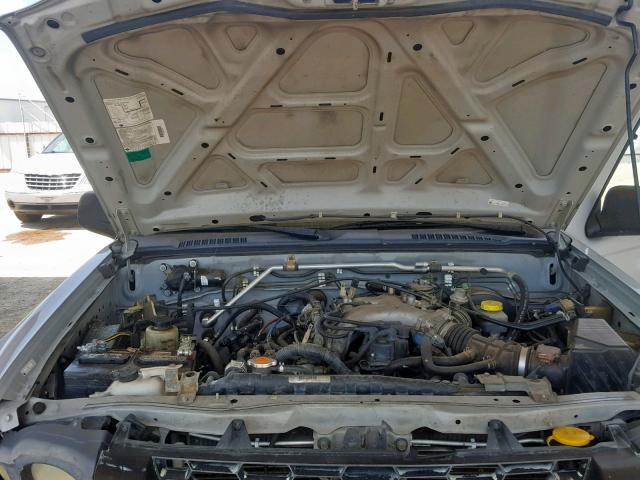 5N1ED28T14C645776 - 2004 NISSAN XTERRA XE SILVER photo 7