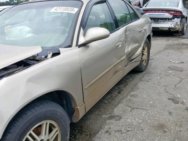 2G4WB52K831183295 - 2003 BUICK REGAL LS GRAY photo 10