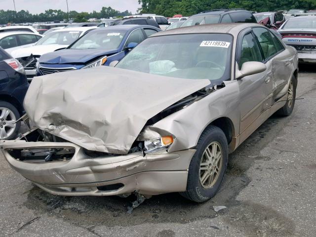 2G4WB52K831183295 - 2003 BUICK REGAL LS GRAY photo 2