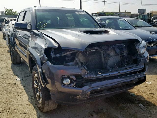 5TFAZ5CN5GX020616 - 2016 TOYOTA TACOMA DOU GRAY photo 1