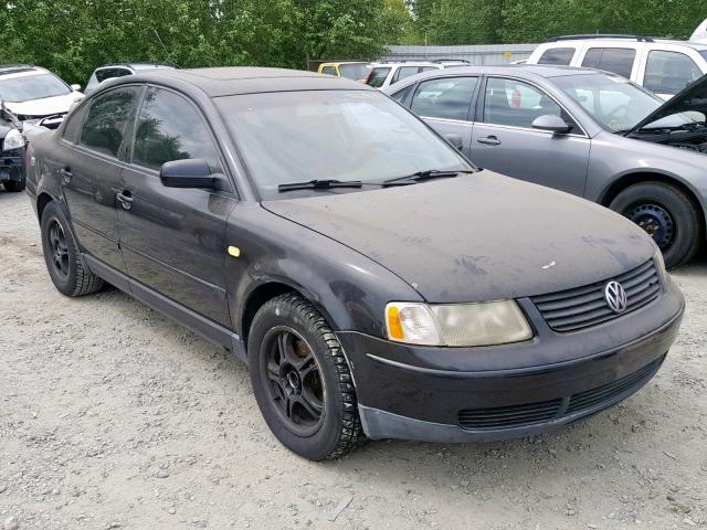 WVWAC63B11P027955 - 2001 VOLKSWAGEN PASSAT GLS BLACK photo 1