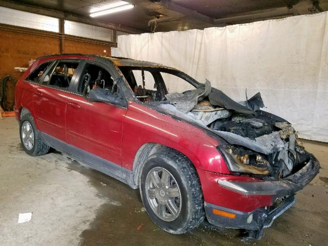 2C8GF68444R641511 - 2004 CHRYSLER PACIFICA MAROON photo 1