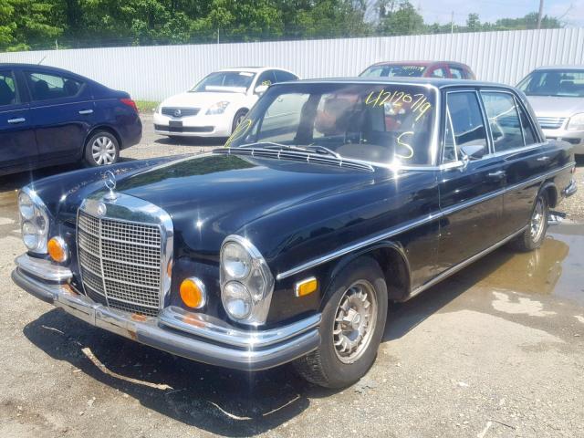 10806812019519 - 1973 MERCEDES-BENZ 280SEL BLACK photo 2