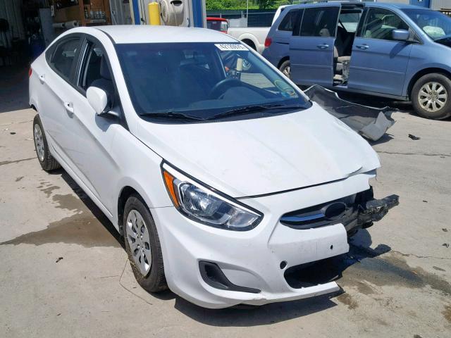 KMHCT4AEXHU367347 - 2017 HYUNDAI ACCENT SE WHITE photo 1