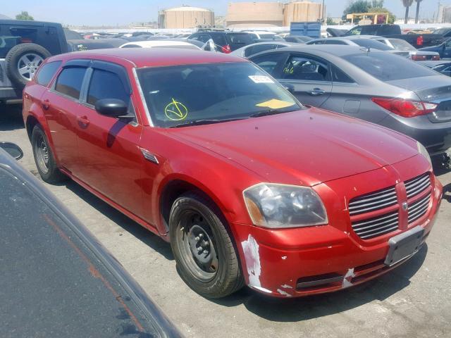 2D4FV47T17H702114 - 2007 DODGE MAGNUM SE BURGUNDY photo 1