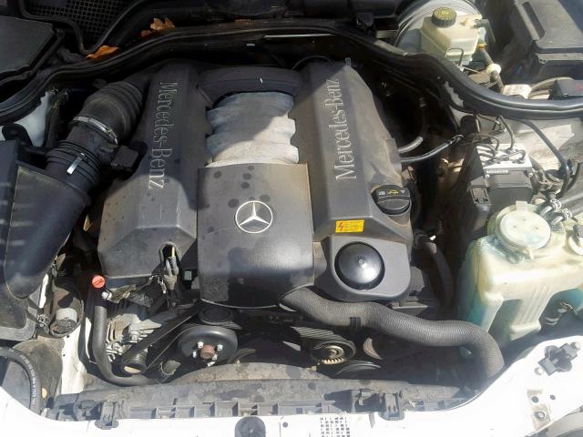 WDBJF65G6YA963677 - 2000 MERCEDES-BENZ E 320 WHITE photo 7