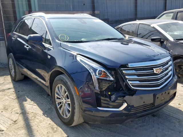 1GYKNBRS9HZ281940 - 2017 CADILLAC XT5 LUXURY BLUE photo 1