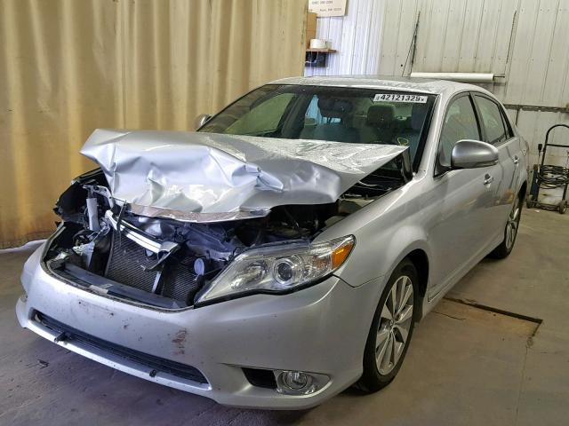 4T1BK3DB7CU468364 - 2012 TOYOTA AVALON BAS SILVER photo 2