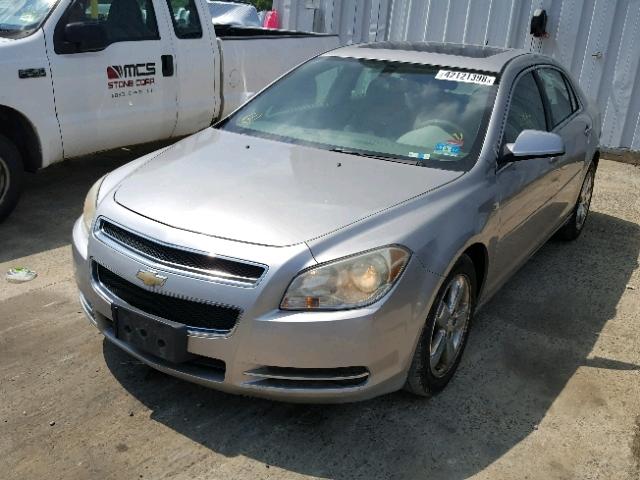 1G1ZH57B88F228687 - 2008 CHEVROLET MALIBU 1LT 银色 照片 2