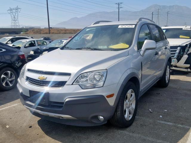 3GNAL2EK0DS638370 - 2013 CHEVROLET CAPTIVA LS 银色 照片 2