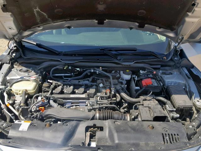 19XFC1F73JE200259 - 2018 HONDA CIVIC EXL SILVER photo 7