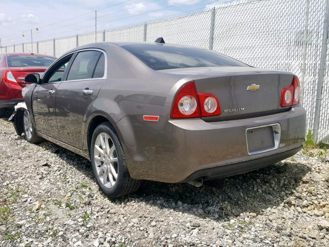 1G1ZE5E09CF207785 - 2012 CHEVROLET MALIBU LTZ გრაფიტი ფოტო 3