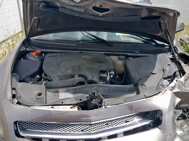 1G1ZE5E09CF207785 - 2012 CHEVROLET MALIBU LTZ გრაფიტი ფოტო 7