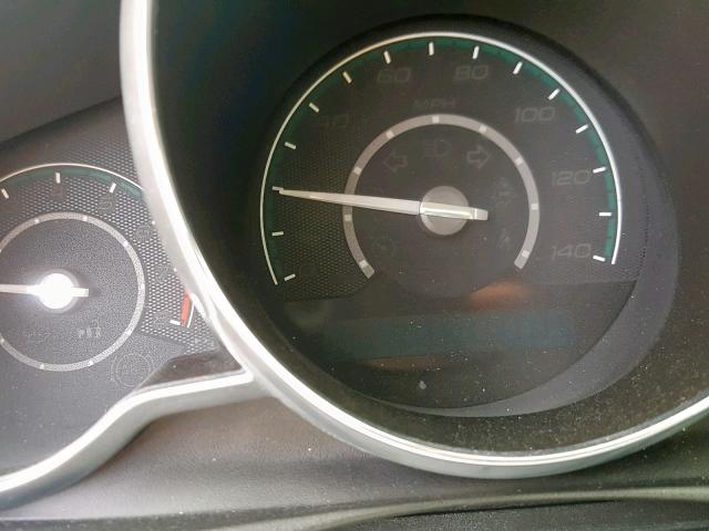 1G1ZE5E09CF207785 - 2012 CHEVROLET MALIBU LTZ გრაფიტი ფოტო 8