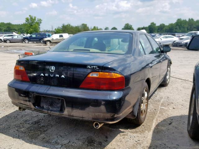 19UUA5678YA051057 - 2000 ACURA 3.2TL BLACK photo 4