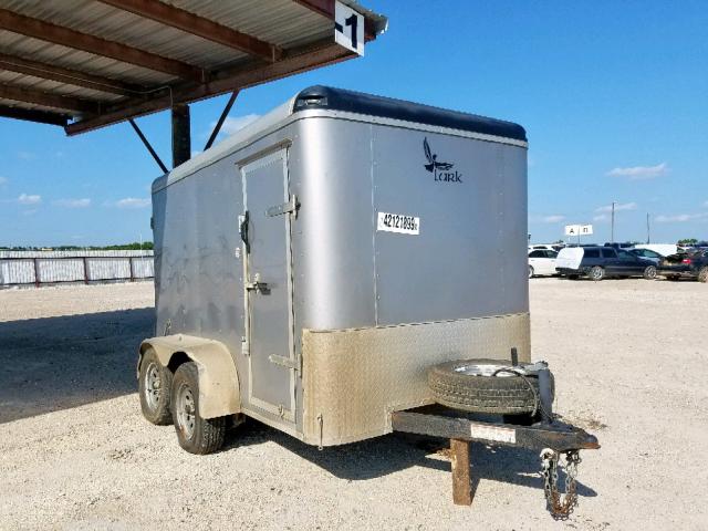 571BE1028HM021136 - 2017 LARK TRAILER GRAY photo 1