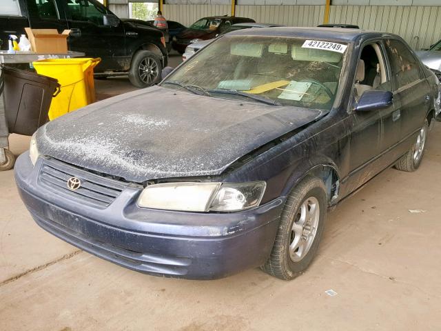 4T1BG22K5VU095116 - 1997 TOYOTA CAMRY CE BLUE photo 2