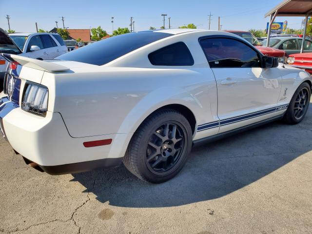 1ZVHT88S195129232 - 2009 FORD MUSTANG SH WHITE photo 3