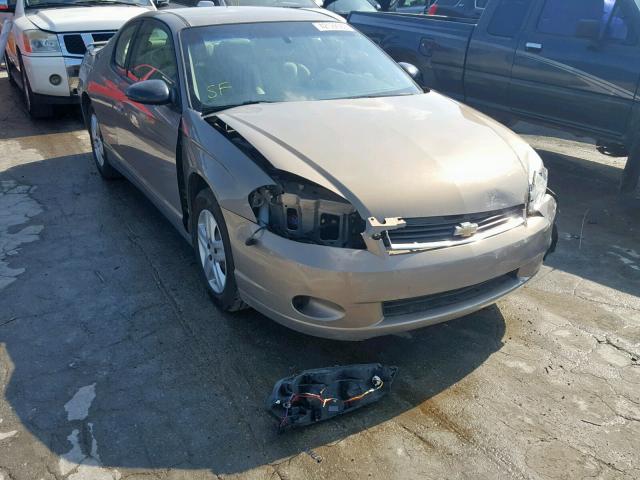 2G1WJ15K879323096 - 2007 CHEVROLET MONTE CARL GOLD photo 1