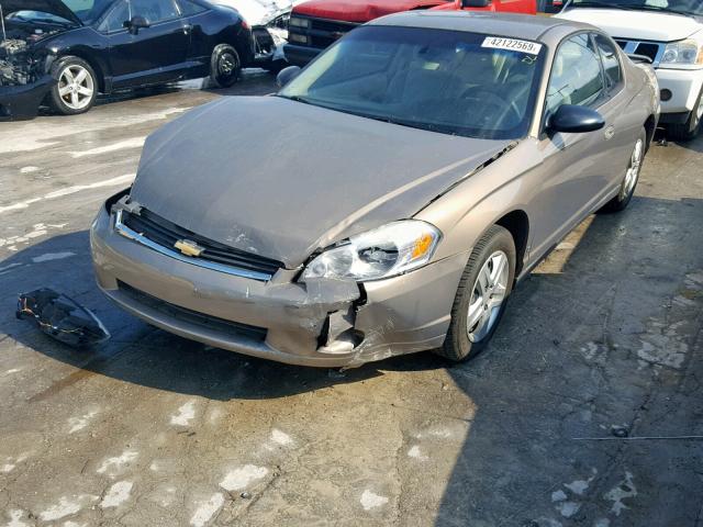 2G1WJ15K879323096 - 2007 CHEVROLET MONTE CARL GOLD photo 2