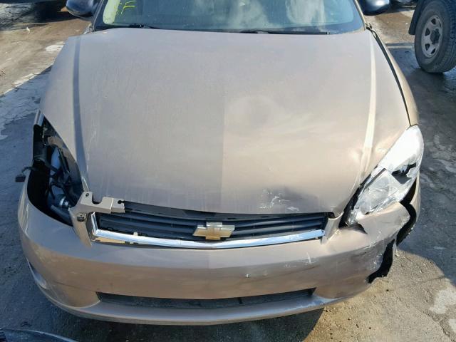 2G1WJ15K879323096 - 2007 CHEVROLET MONTE CARL GOLD photo 7