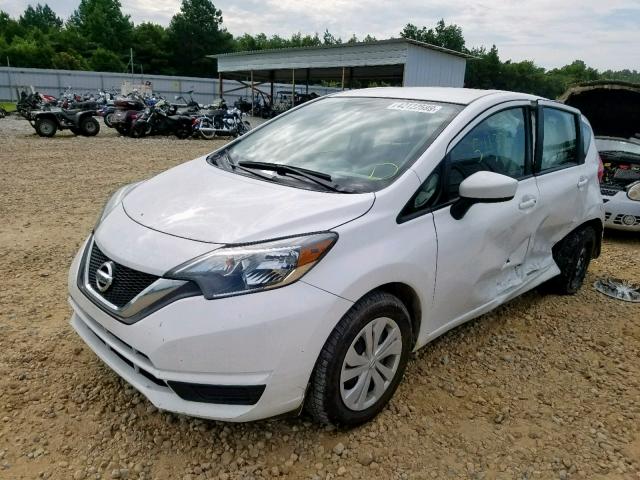 3N1CE2CP1HL354338 - 2017 NISSAN VERSA NOTE WHITE photo 2