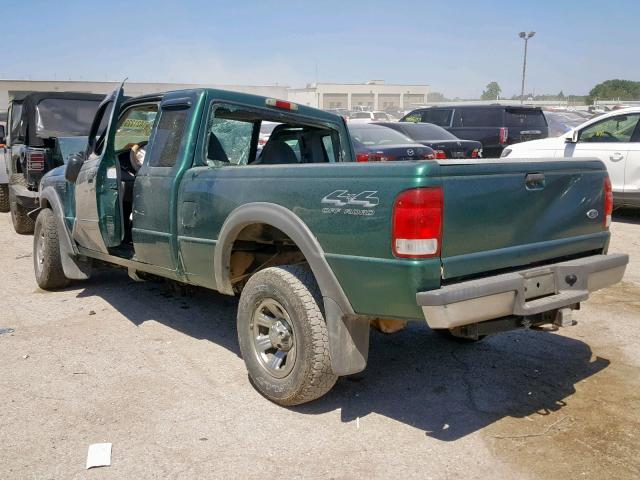 1FTZR15X4YTA57899 - 2000 FORD RANGER SUP GREEN photo 3