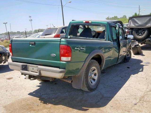 1FTZR15X4YTA57899 - 2000 FORD RANGER SUP GREEN photo 4