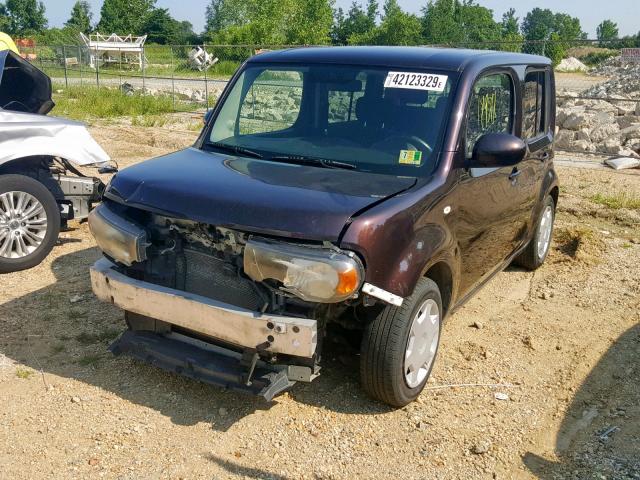 JN8AZ2KR8AT164070 - 2010 NISSAN CUBE BASE PURPLE photo 2