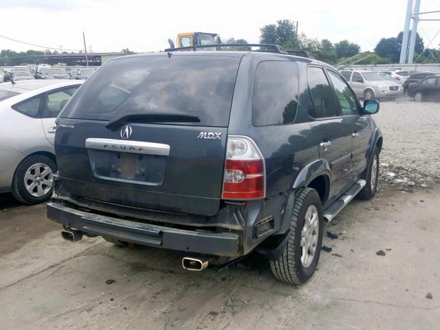 2HNYD18886H507833 - 2006 ACURA MDX TOURIN GRAY photo 4