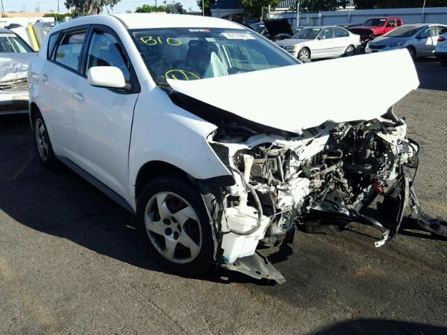 5Y2SP6E85AZ403197 - 2010 PONTIAC VIBE WHITE photo 1