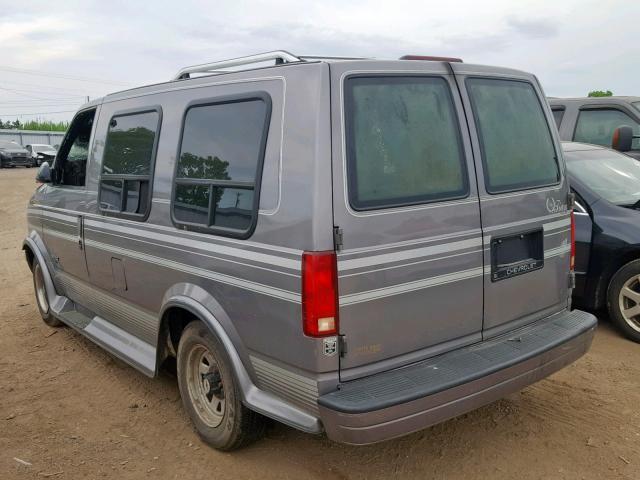 1GBDM19W2SB136936 - 1995 CHEVROLET ASTRO GRAY photo 3