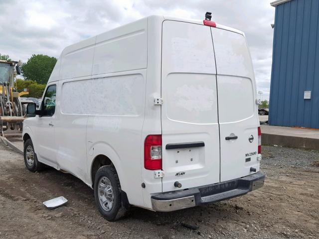 1N6BF0LX3CN116314 - 2012 NISSAN NV 2500 WHITE photo 3