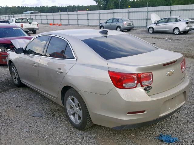 1G11B5SA8GF112613 - 2016 CHEVROLET MALIBU LIM 金色 照片 3